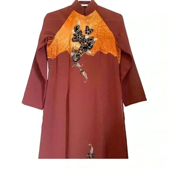 Cheongsam dress, Source Unknown , size XS - Picture 3 of 8